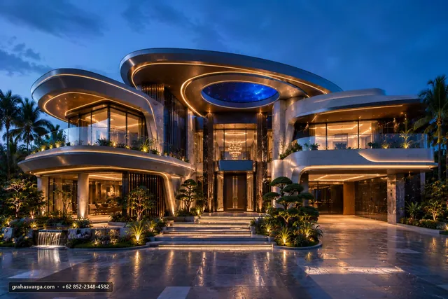 Arsitektur untuk Kabupaten Fakfak. — pandangan arsitektur 3