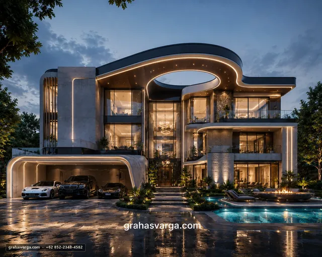 Arsitektur untuk Kabupaten Kaimana. — pandangan arsitektur 3