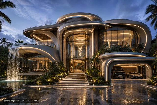 Arsitektur untuk Kabupaten Manokwari. — pandangan arsitektur 3