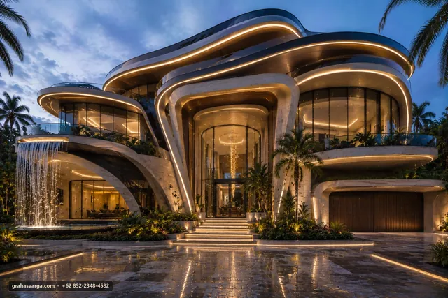 Arsitektur untuk Kabupaten Teluk Wondama. — pandangan arsitektur 2