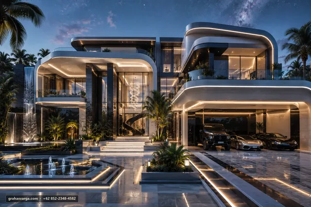 Arsitektur untuk Kabupaten Teluk Wondama. — pandangan arsitektur 3